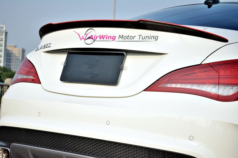 Benz W117 CLA Future Design trunk spoiler 03